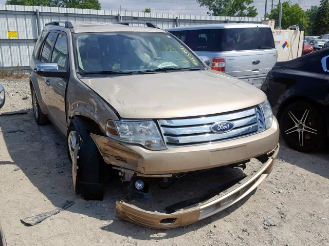 1FMDK06W68GA08769 - 2008 FORD TAURUS X L GOLD photo 1