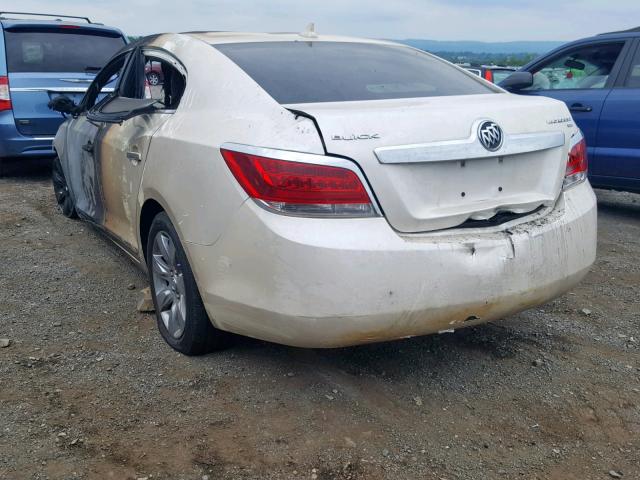 1G4GC5EGXAF140687 - 2010 BUICK LACROSSE C BURN photo 3