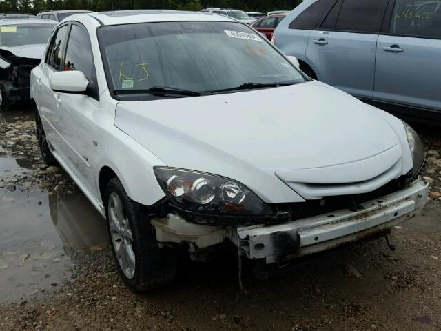 JM1BK343081855005 - 2008 MAZDA 3 HATCHBAC WHITE photo 1