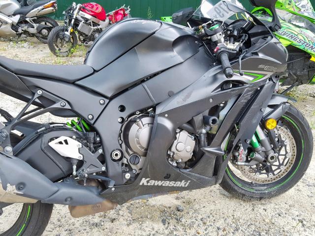 JKAZXCS15GA000309 - 2016 KAWASAKI ZX1000 S GRAY photo 9