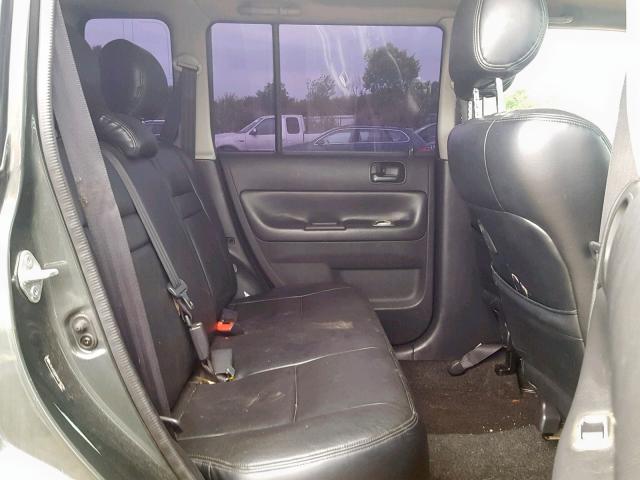 JTLKT324950190796 - 2005 TOYOTA SCION XB GREEN photo 6