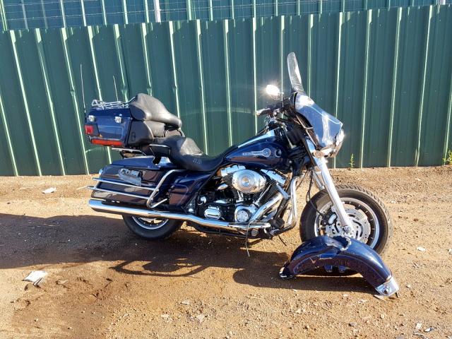 1HD1FLW105Y675889 - 2005 HARLEY-DAVIDSON FLHTCUI SH BLUE photo 9