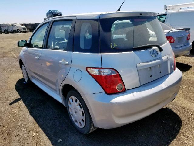 JTKKT624X60153277 - 2006 TOYOTA SCION XA SILVER photo 3