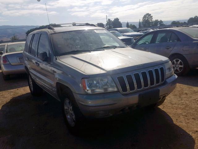 1J4GW58N41C663155 - 2001 JEEP GRAND CHER GRAY photo 1