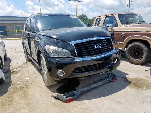 JN8AZ2NE8B9005282 - 2011 INFINITI QX56 BLACK photo 1