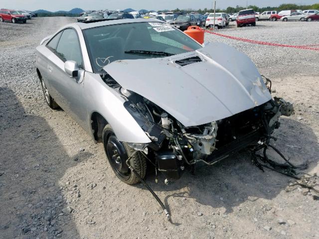 JTDDR32T130147528 - 2003 TOYOTA CELICA GT GRAY photo 1