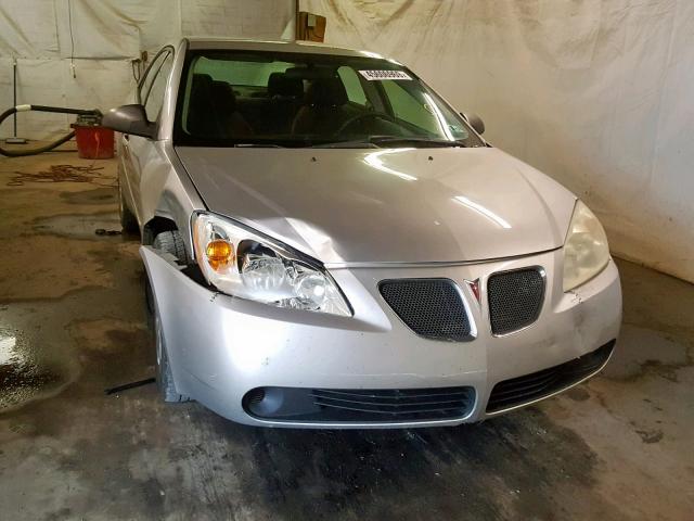 1G2ZF58B574232111 - 2007 PONTIAC G6 VALUE L SILVER photo 9