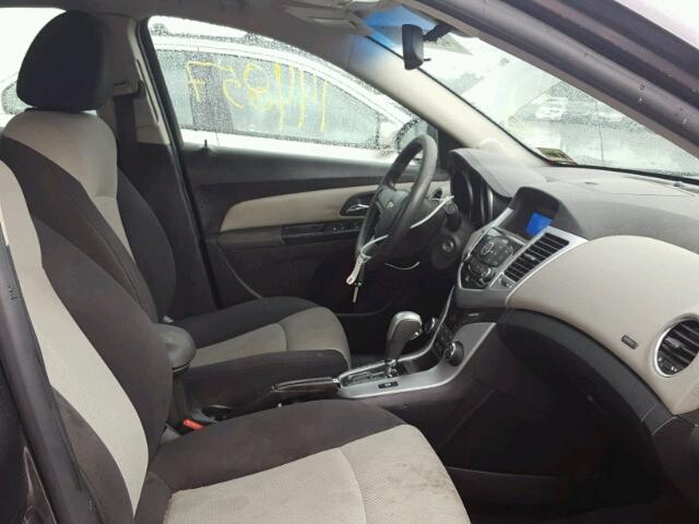 1G1PC5SH9B7126592 - 2011 CHEVROLET CRUZE LS GRAY photo 5