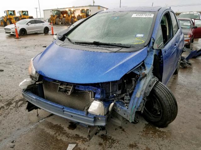 JHMGK5H77GX013013 - 2016 HONDA FIT EX BLUE photo 2