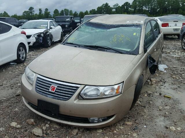 1G8AL55F47Z159772 - 2007 SATURN ION LEVEL GOLD photo 2