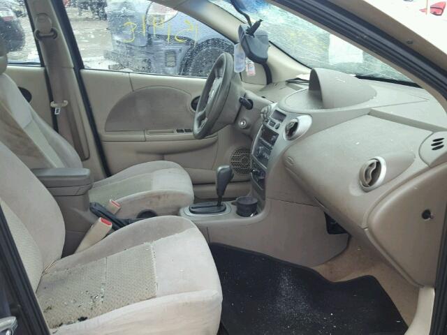 1G8AL55F47Z159772 - 2007 SATURN ION LEVEL GOLD photo 5