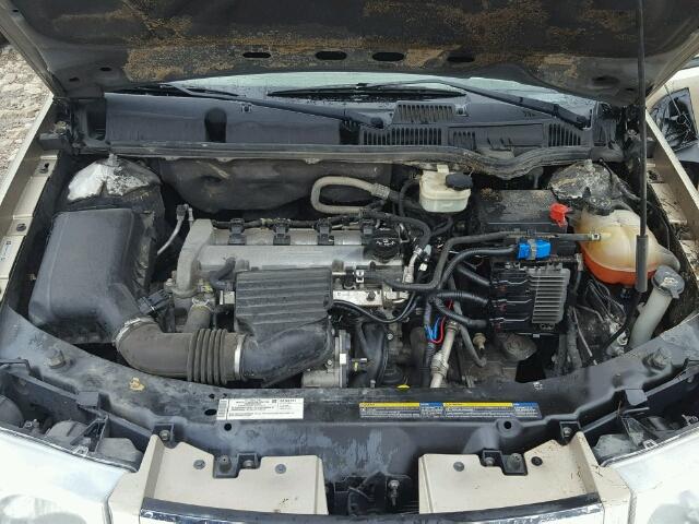 1G8AL55F47Z159772 - 2007 SATURN ION LEVEL GOLD photo 7