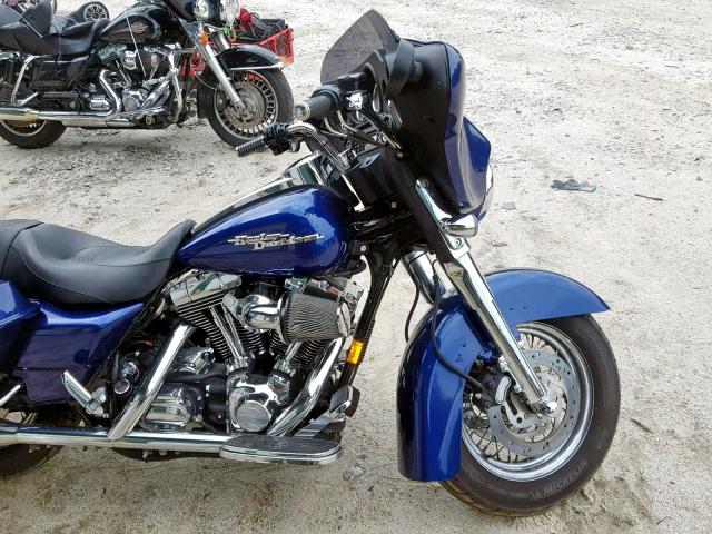 1HD1KBW186Y671578 - 2006 HARLEY-DAVIDSON FLHXI BLUE photo 5