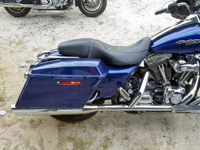 1HD1KBW186Y671578 - 2006 HARLEY-DAVIDSON FLHXI BLUE photo 6