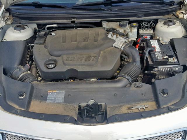 1G1ZE5E77BF320372 - 2011 CHEVROLET MALIBU LTZ თეთრი ფოტო 7