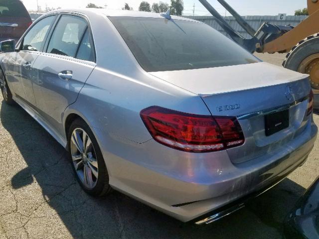 WDDHF5KBXGB211921 - 2016 MERCEDES-BENZ E 350 SILVER photo 3