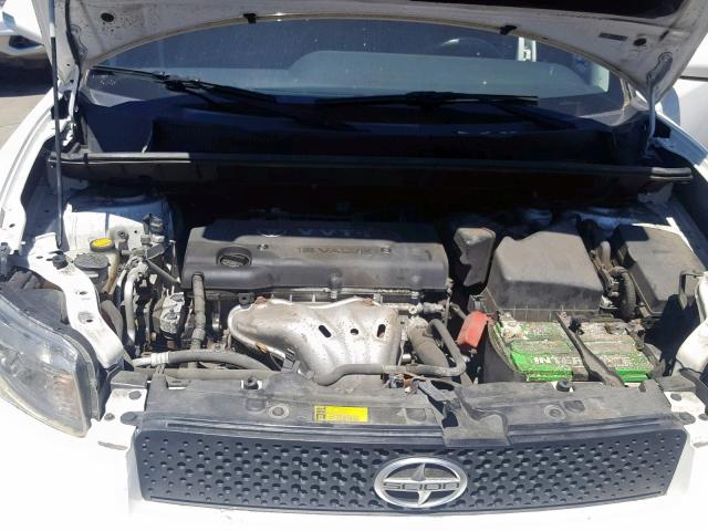 JTLKE50E991082986 - 2009 TOYOTA SCION XB 白色 照片 7