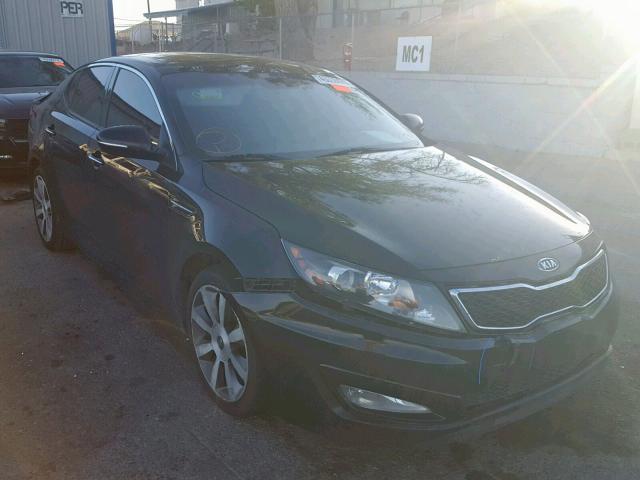 5XXGR4A63CG001595 - 2012 KIA OPTIMA SX BLACK photo 1