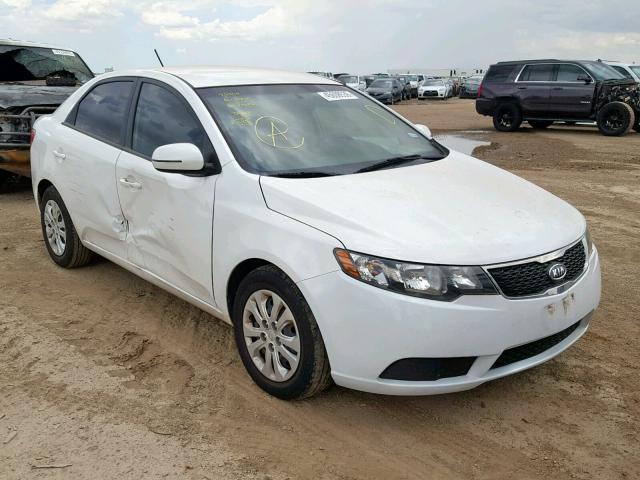 KNAFU4A22B5423929 - 2011 KIA FORTE EX WHITE photo 1