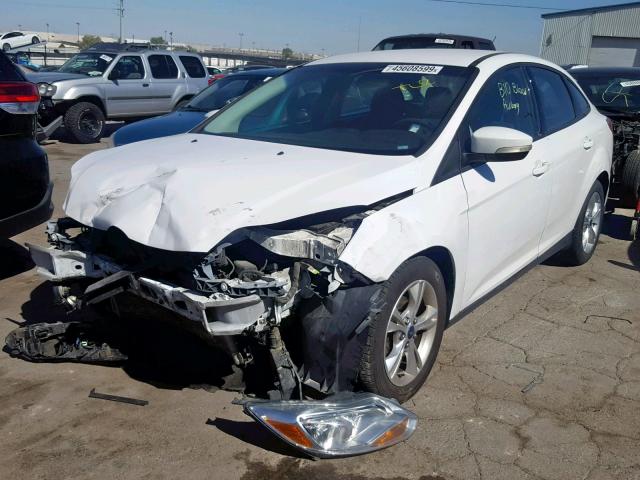 1FADP3F2XEL312703 - 2014 FORD FOCUS SE WHITE photo 2