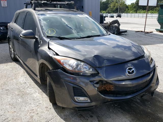 JM1BL1H50A1204833 - 2010 MAZDA 3 S GRAY photo 1