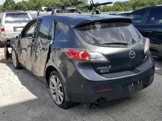 JM1BL1H50A1204833 - 2010 MAZDA 3 S GRAY photo 3