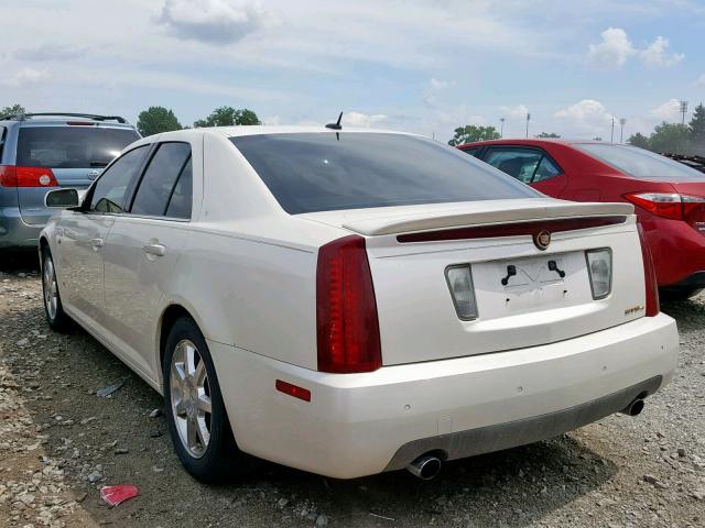 1G6DW677970137022 - 2007 CADILLAC STS WHITE photo 3