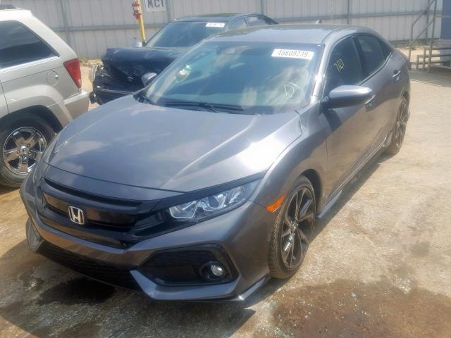 SHHFK7H45KU202100 - 2019 HONDA CIVIC SPOR GRAY photo 2