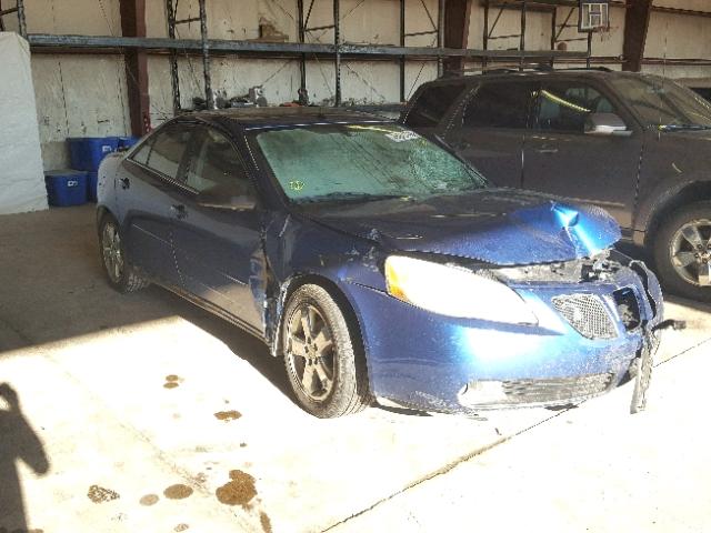 1G2ZH528554158676 - 2005 PONTIAC G6 GT BLUE photo 1