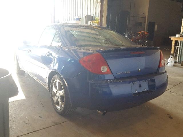 1G2ZH528554158676 - 2005 PONTIAC G6 GT BLUE photo 3