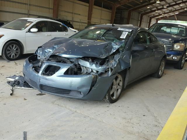 1G2ZH17NX94126948 - 2009 PONTIAC G6 GT BLUE photo 2