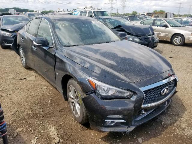 JN1BV7AR1EM691462 - 2014 INFINITI Q50 BASE BLACK photo 1