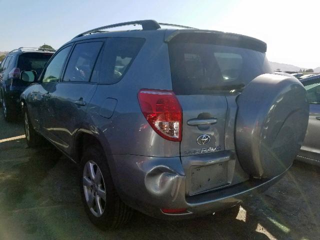 JTMZK34V685023757 - 2008 TOYOTA RAV4 LIMIT GRAY photo 3