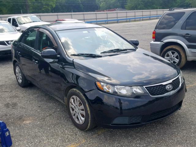 KNAFU4A26C5516227 - 2012 KIA FORTE EX BLACK photo 1