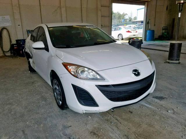 JM1BL1VF5B1446368 - 2011 MAZDA 3 I WHITE photo 1