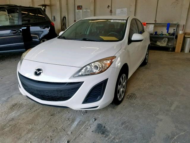 JM1BL1VF5B1446368 - 2011 MAZDA 3 I WHITE photo 2