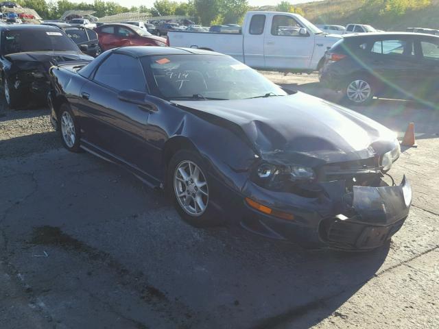 2G1FP22K1Y2144630 - 2000 CHEVROLET CAMARO BLUE photo 1