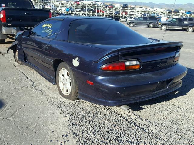 2G1FP22K1Y2144630 - 2000 CHEVROLET CAMARO BLUE photo 3