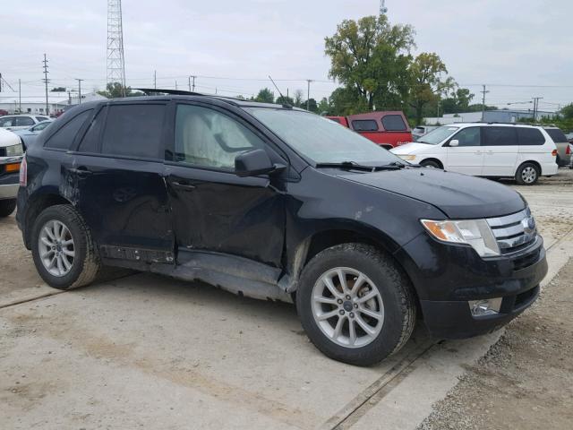 2FMDK38C47BA57768 - 2007 FORD EDGE SEL BLACK photo 9