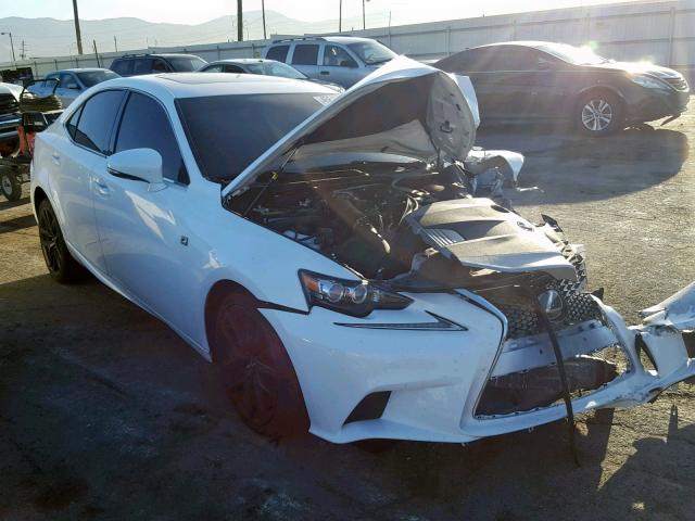 JTHCE1D25G5012625 - 2016 LEXUS IS 350 WHITE photo 1