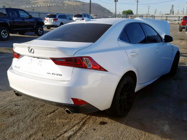 JTHCE1D25G5012625 - 2016 LEXUS IS 350 WHITE photo 4