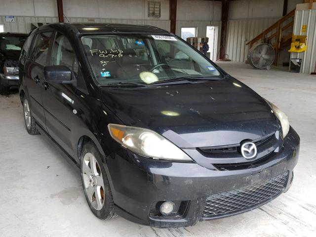 JM1CR293170144288 - 2007 MAZDA 5 BLACK photo 1