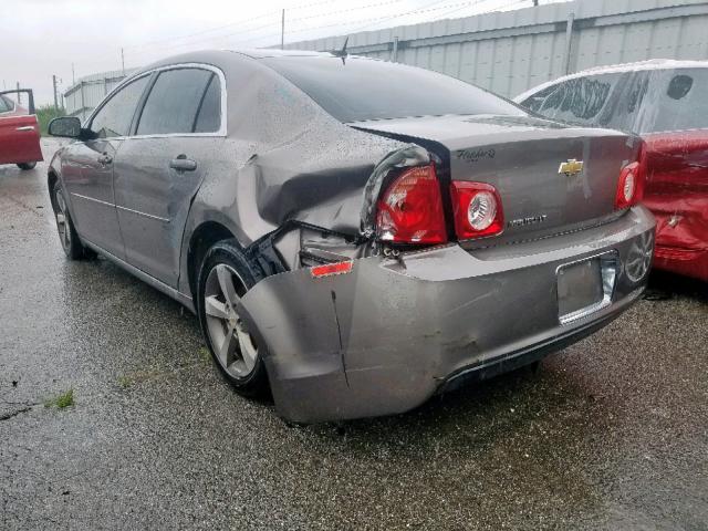 1G1ZC5E1XBF354453 - 2011 CHEVROLET MALIBU 1LT CHARCOAL photo 3