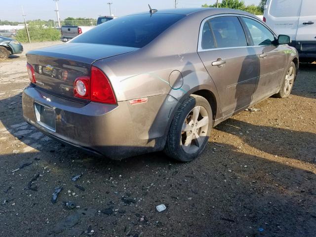 1G1ZC5E1XBF354453 - 2011 CHEVROLET MALIBU 1LT CHARCOAL photo 4