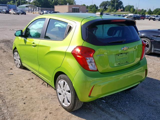 KL8CB6SA2GC603548 - 2016 CHEVROLET SPARK LS GREEN photo 3