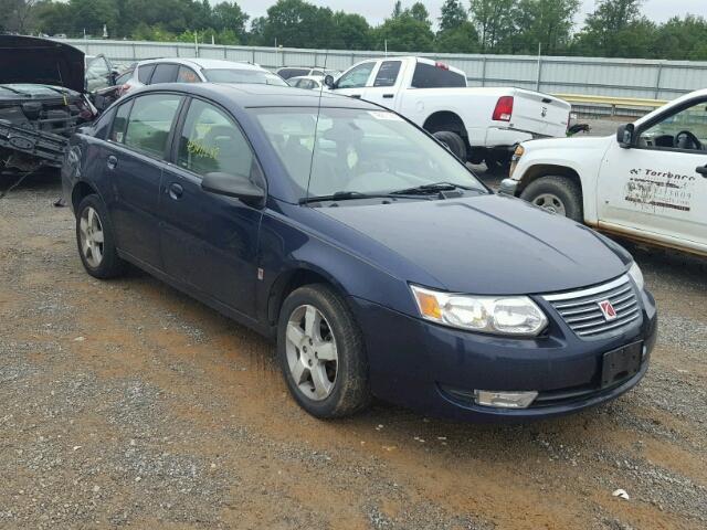 1G8AL55F77Z163556 - 2007 SATURN ION LEVEL BLUE photo 1