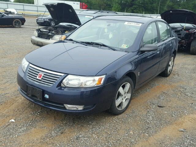 1G8AL55F77Z163556 - 2007 SATURN ION LEVEL BLUE photo 2
