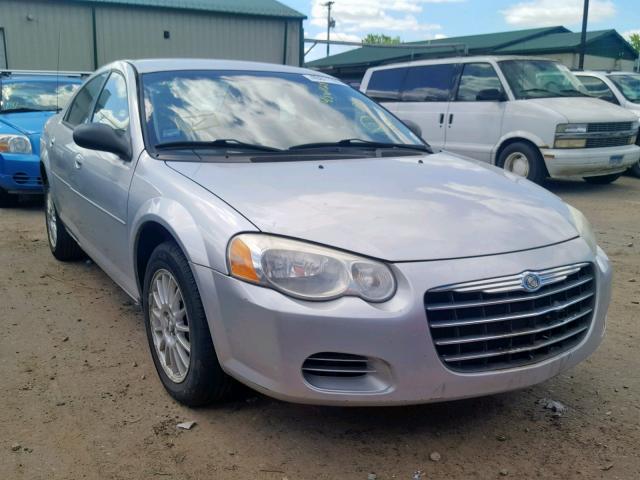 1C3EL56R14N324295 - 2004 CHRYSLER SEBRING LX SILVER photo 1