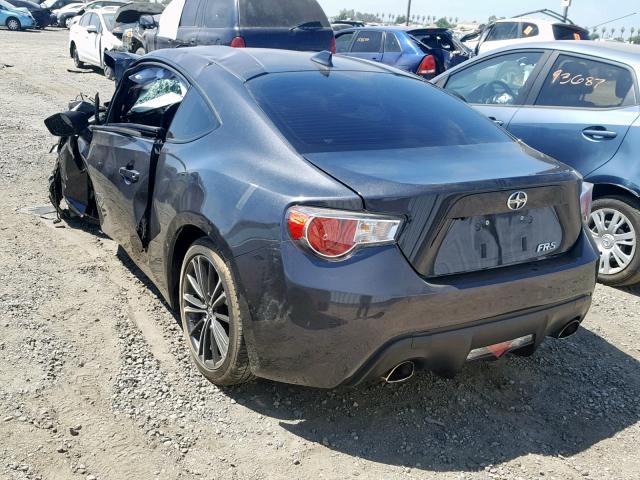 JF1ZNAA11G8703386 - 2016 TOYOTA SCION FR-S BLACK photo 3