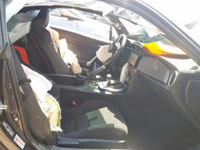 JF1ZNAA11G8703386 - 2016 TOYOTA SCION FR-S BLACK photo 5